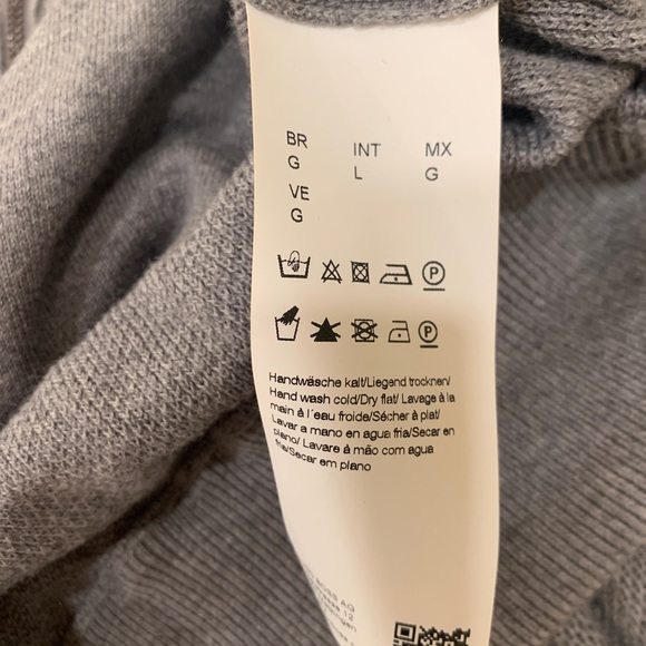 Hugo Boss Grey zip up sweater - Picture 2 of 3